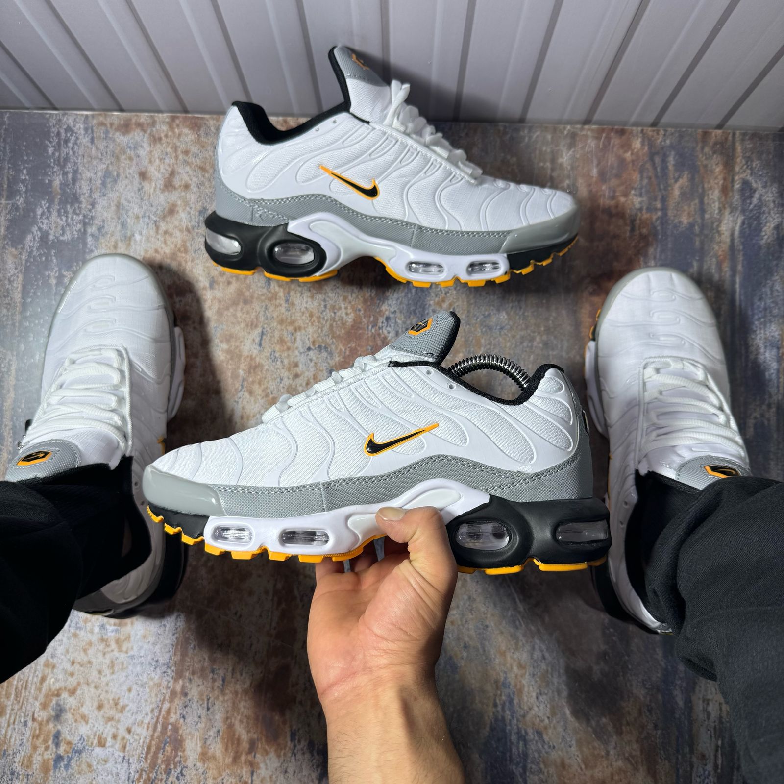 Gray helmet for bikers